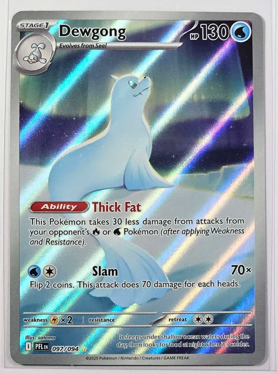 Dewgong #97 Pokemon Phantasmal Flames