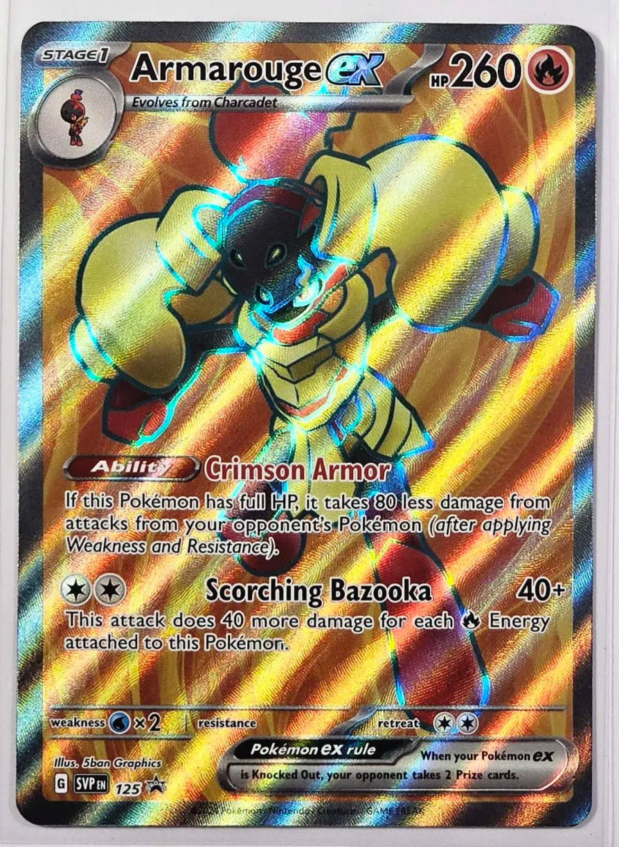 Armarouge Ex #125 Pokemon Promo