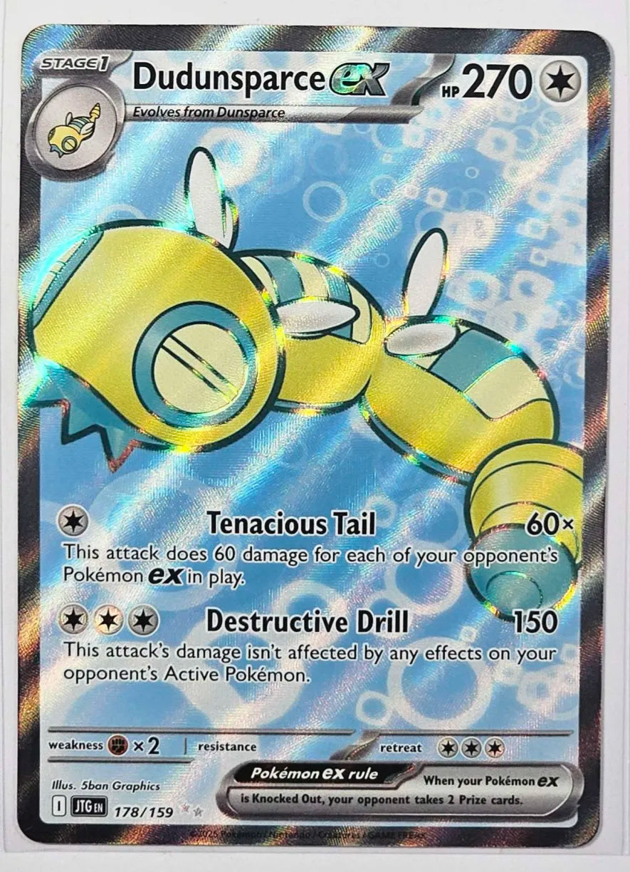 Dudunsparce ex #178 Pokemon Journey Together