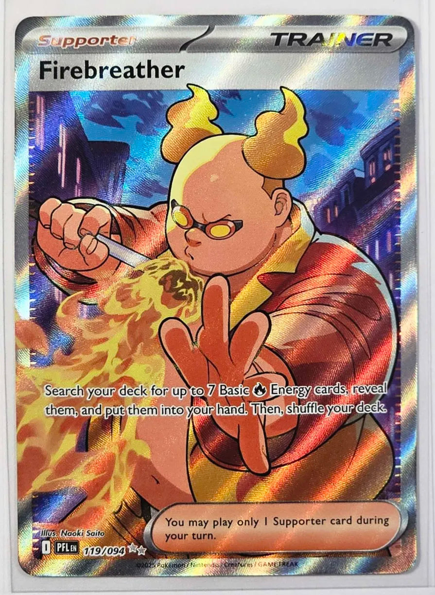 Firebreather #119 Pokemon Phantasmal Flames