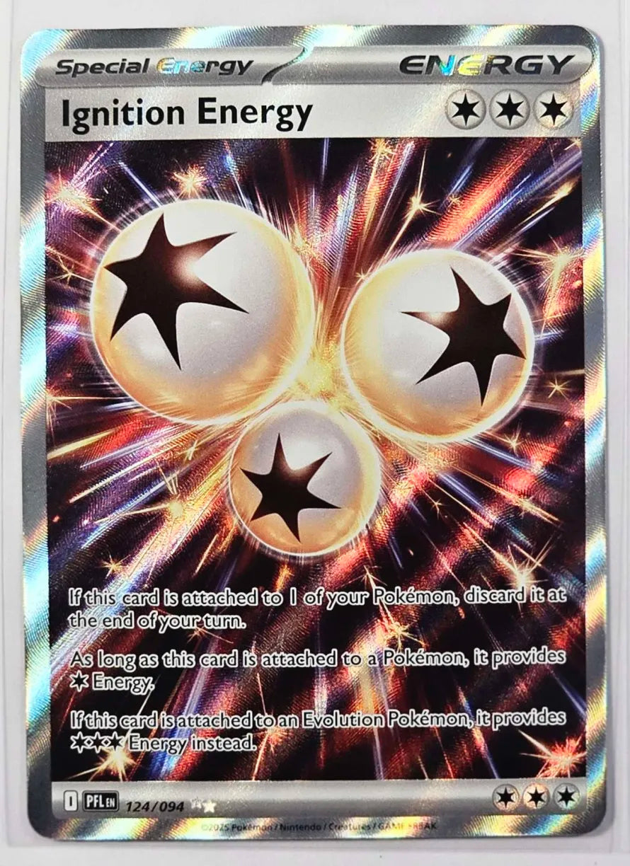 Ignition Energy #124 Pokemon Phantasmal Flames