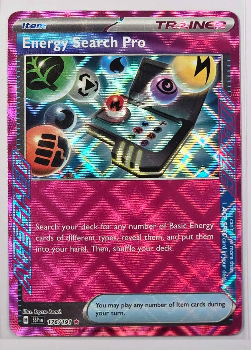 Energy Search Pro #176 Pokemon Surging Sparks