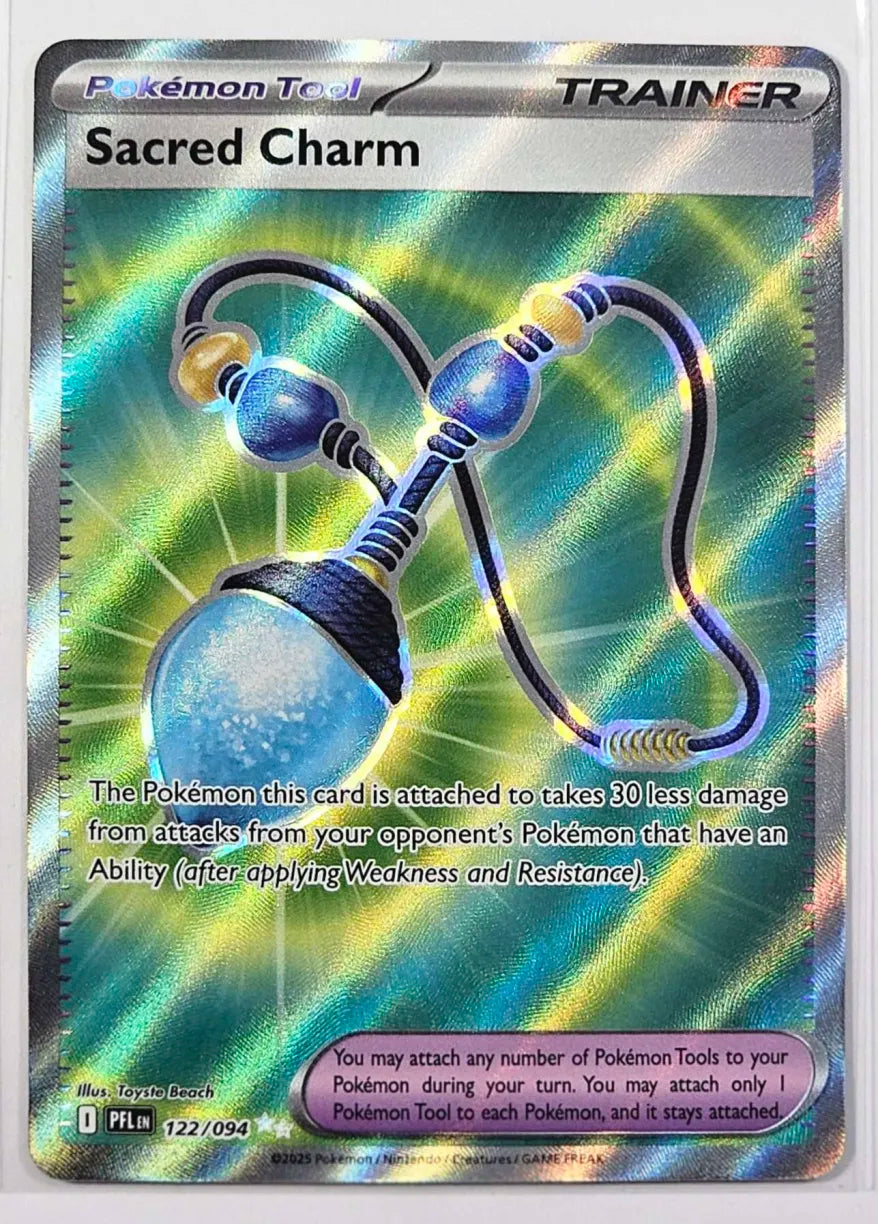 Sacred Charm #122 Pokemon Phantasmal Flames