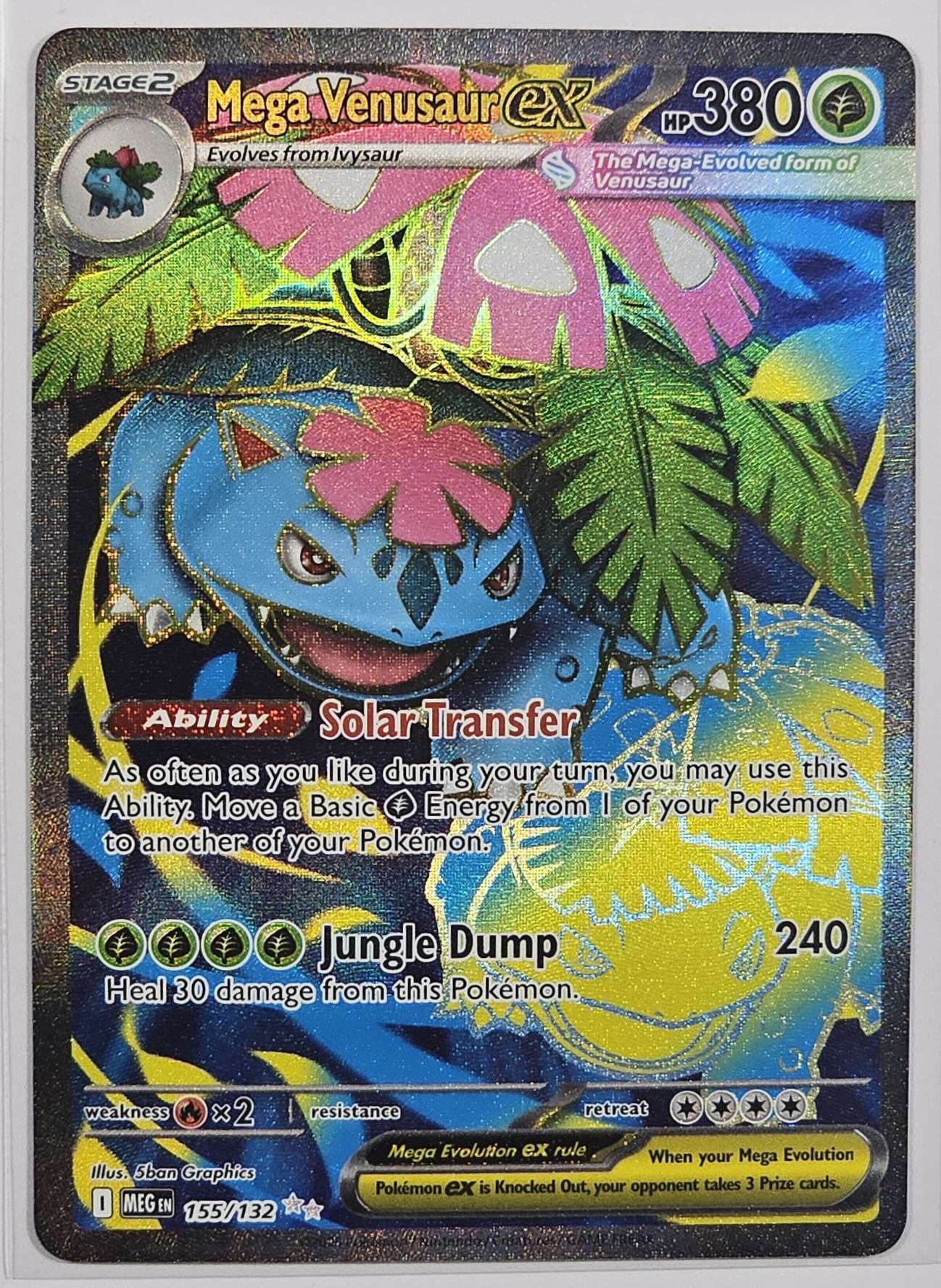 Mega Venusaur ex #155 Pokemon Mega Evolution